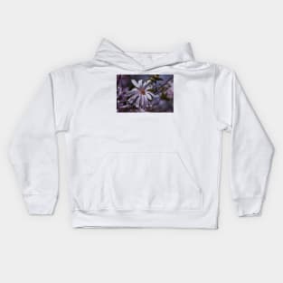 Magnolia flower closeup Kids Hoodie